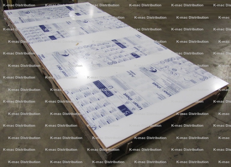 250 (1/4 thick) LEXAN™ 9034 General Purpose Uncoated Polycarbonate  Laminate Sheet, clear, 48W x 96L sheet