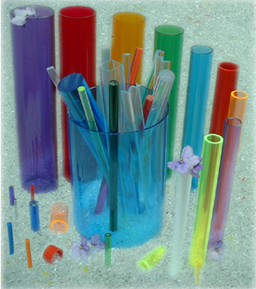 Colored Acrylic Rods and Sheets